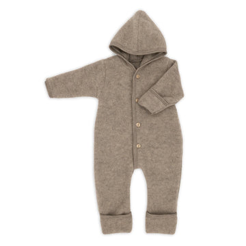 Combinaison en laine - Walnut Mélange - Engel Natur